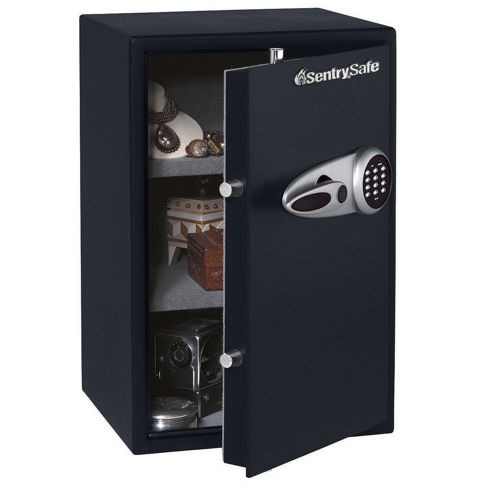 SentrySafe Security Safe Electronic Keypad Lock 2.2 Cubic Feet Carpet Interior