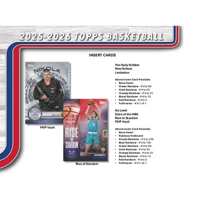 2025/26 Topps Flagship Basketball 7-Pack Blaster Box