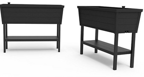 Keter XL Urban Bloomer Resin Elevated Planter Raised Garden Bed
