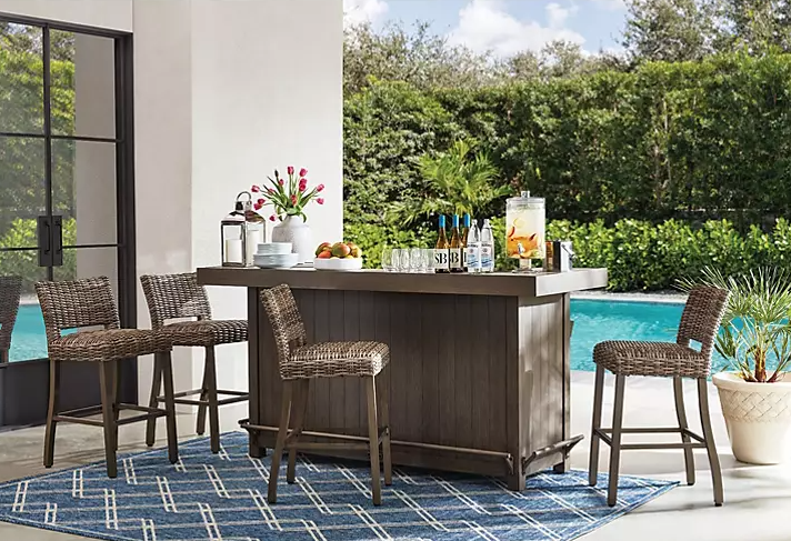 Member's Mark 5-Piece Halstead Outdoor Bar