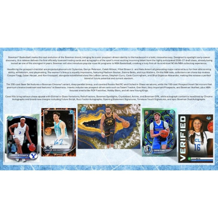 2025/26 Bowman Basketball Hobby Box