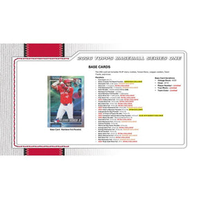 2026 Topps Series 1 Baseball Jumbo Box