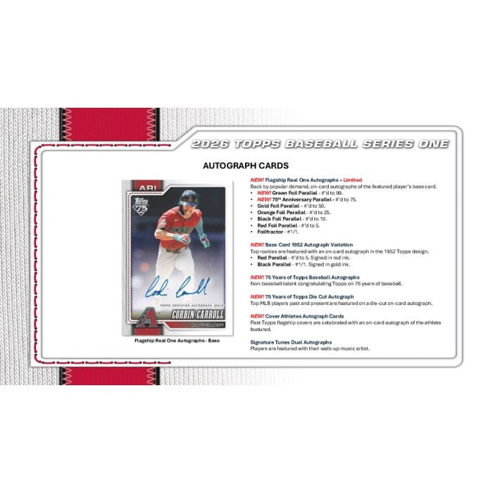 2026 Topps Series 1 Baseball Mega Box