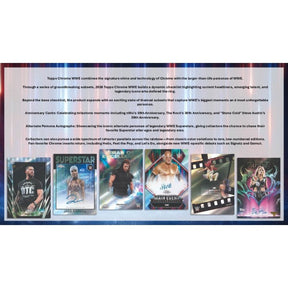 2026 Topps Chrome WWE Wrestling Mega Box
