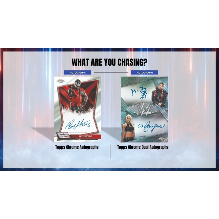 2026 Topps Chrome WWE Wrestling Mega Box