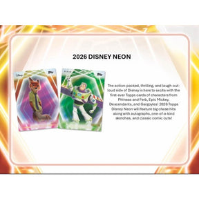 2026 Topps Disney Neon Mega Box