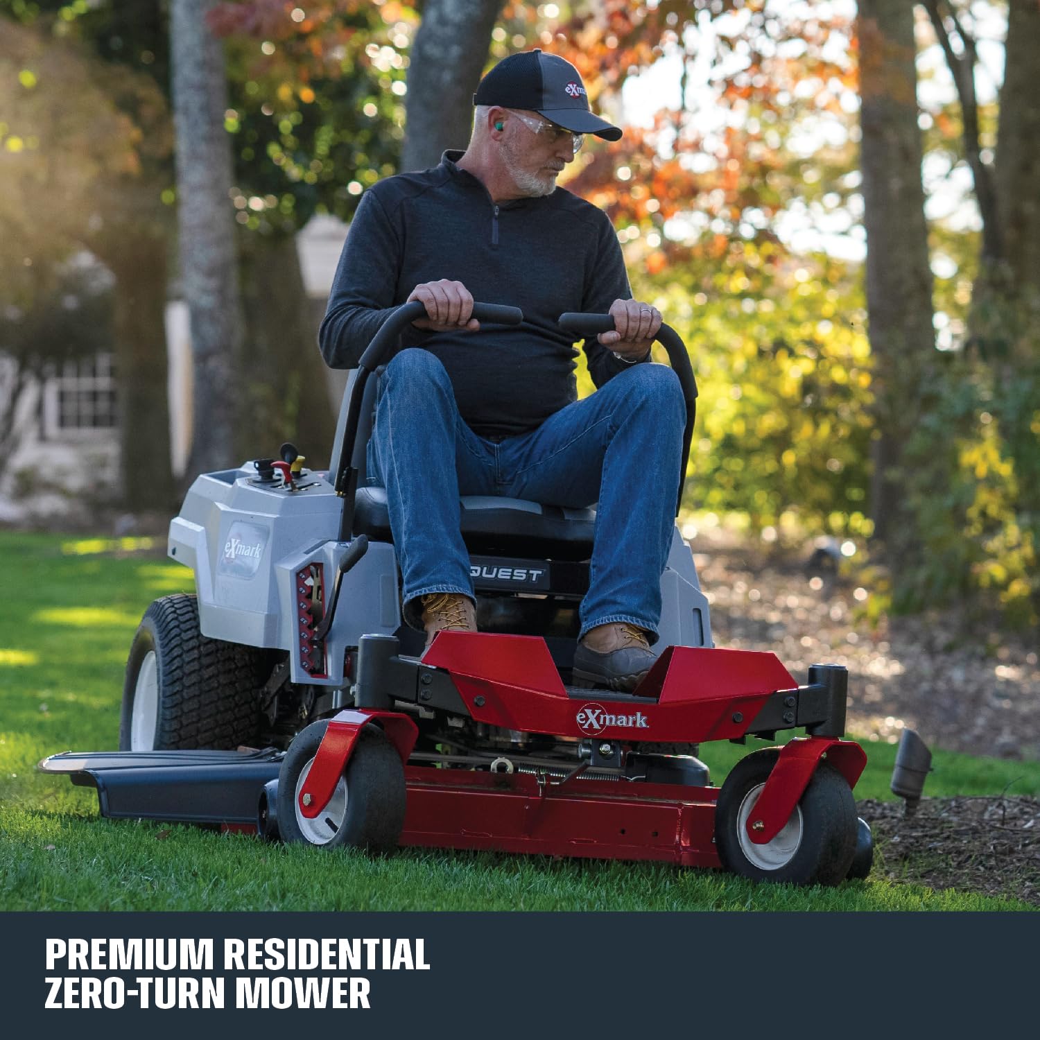 Exmark Quest E-Series Zero-Turn Mower with 22-HP Kohler® Engine, 42-in. Deck QZE725GKC42200