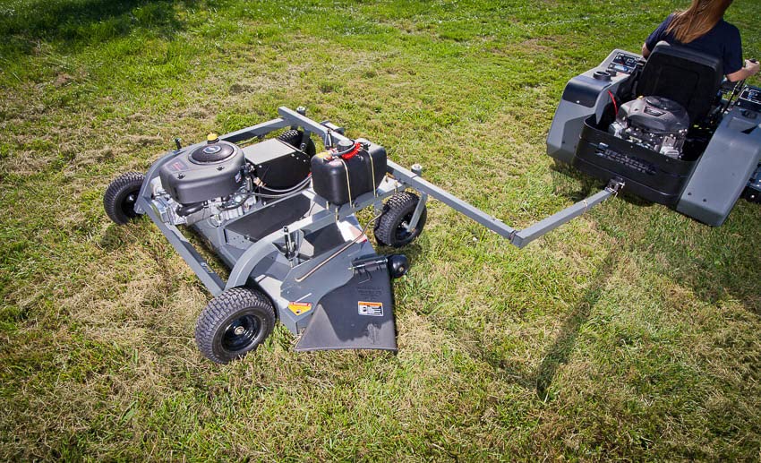 Swisher FC15560BS - 15.5 HP 60-Inch Electric Start Tow Behind Finish Cut Mower