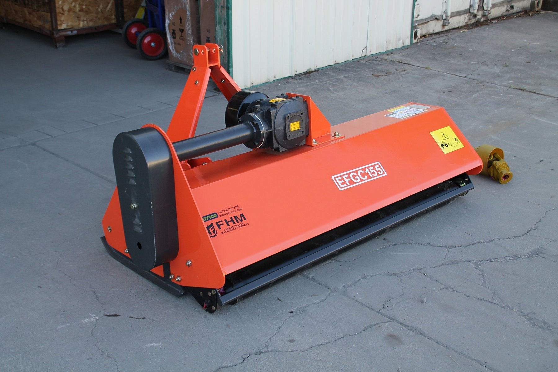 Farmer Helper 60" Heavy Duty Flail Mower Cat.I 3pt 25+HP Rating (FH-EFGC155) Requires a Tractor. Not a standalone Unit.