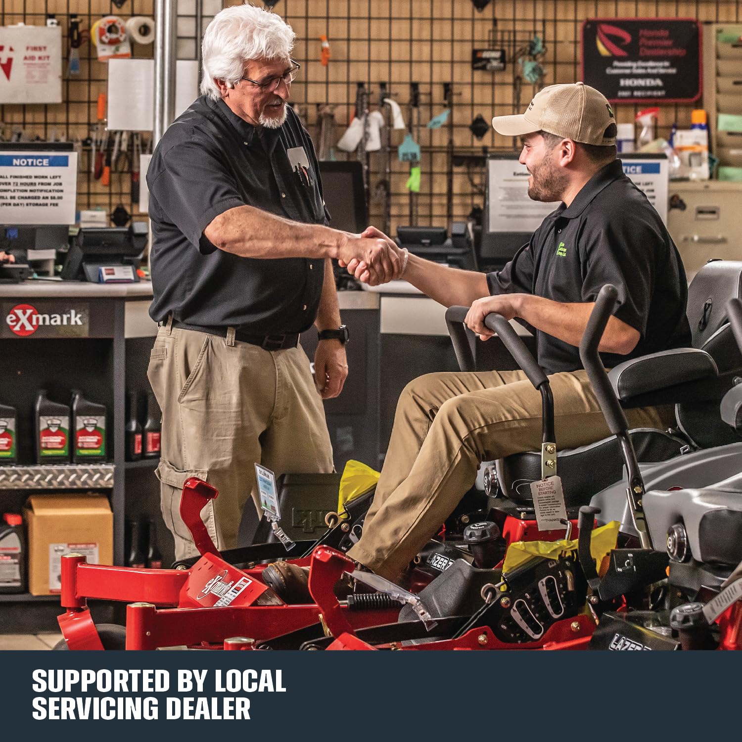 Exmark Quest E-Series Zero-Turn Mower with 22-HP Kohler® Engine, 50-in. Deck QZE725GKC50200