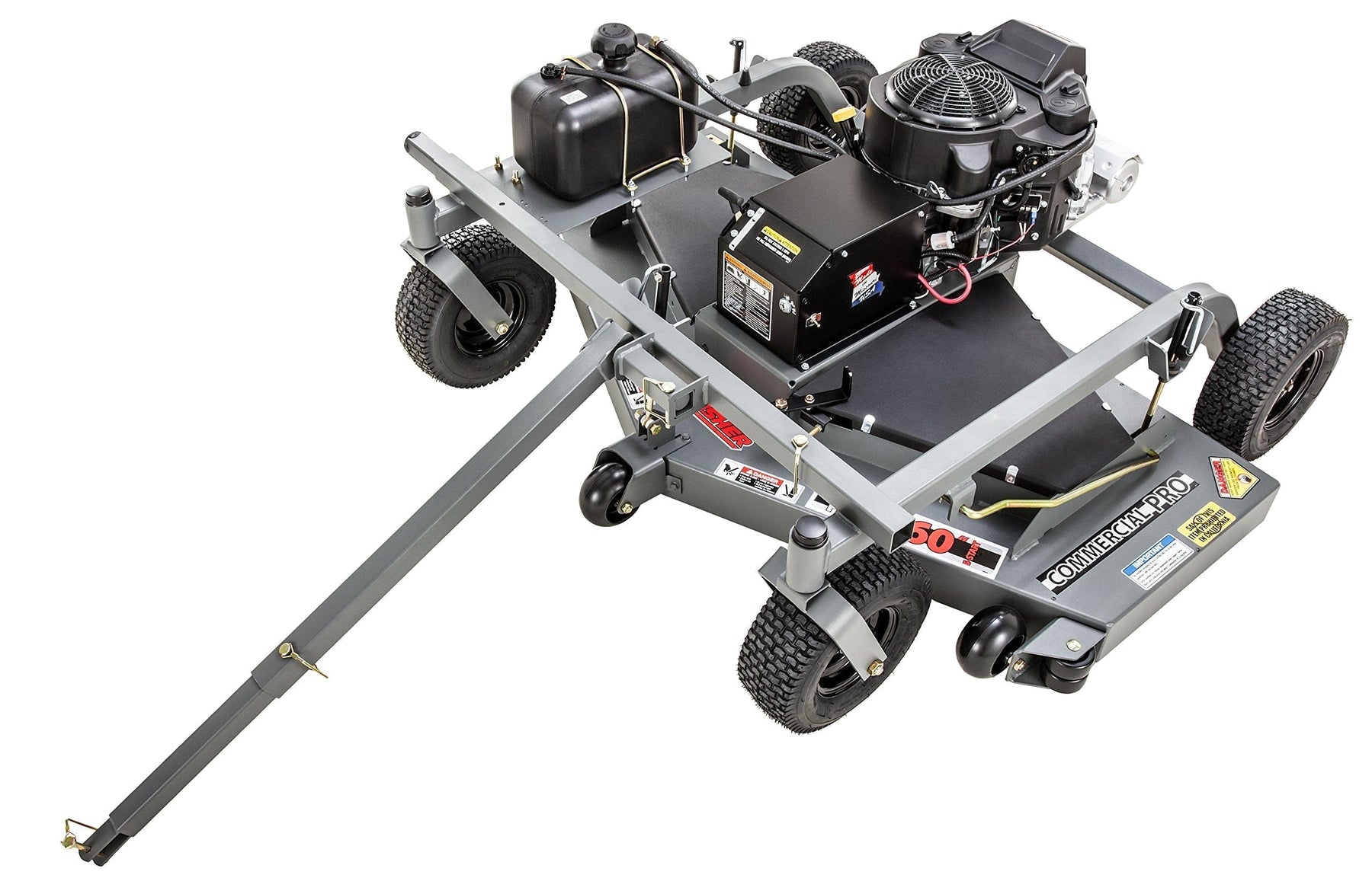Swisher FC14560CPKA 14.5 HP 12V Kawasaki 60" Commercial Pro Trail Mower Trailmower, Gray