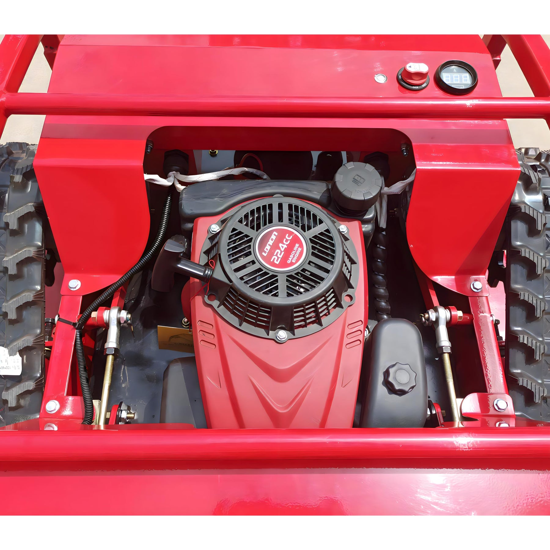 DareDevil Mower - Remote Controlled 200m Remote Distance| 50° Slope Capability | Hybrid Self-Charging Dual Battery | Brushless Motors | Zero Turn | Adjustable Cutting Deck