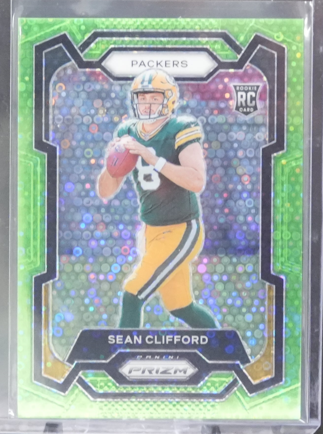 2023 Panini Prizm Football - Sean Clifford 338 - No Huddle Green /5