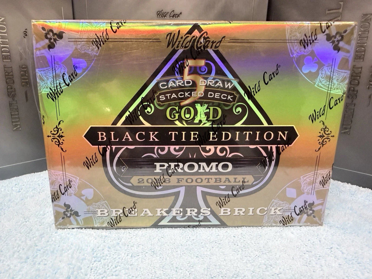 2026 Wild Card 5-Card Draw Stacked Deck Gold Box