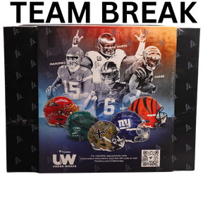 2025 Fanatics Under Wraps NFL Full Size Helmet Volume-2 ("5" Mystery Box - Team Break)