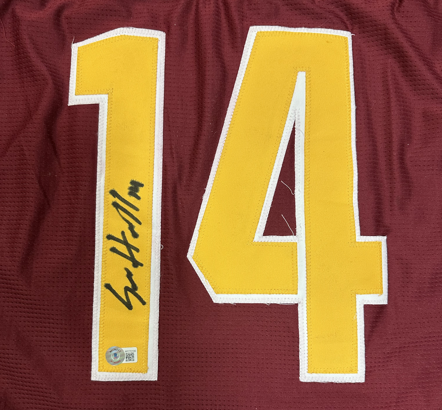 Sam Howell Autographed Jersey - Washington Commanders