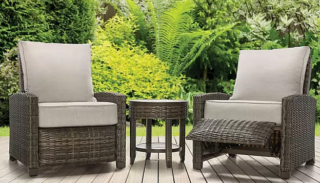 La-Z-Boy Outdoor 3-Piece Recliner Set