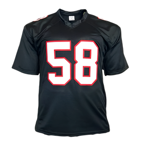 Jessie Tuggle Autographed Jersey JSA Authenticated