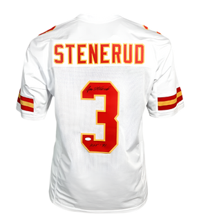 Jan Stenerud Autographed Jersey - JSA Authenticated