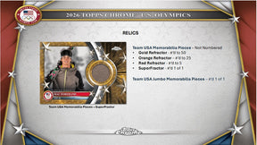 2026 Topps Chrome U.S. Olympics Hobby Box
