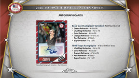 2026 Topps Chrome U.S. Olympics Hobby Box