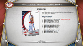 2026 Topps Chrome U.S. Olympics Hobby Box