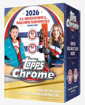 2026 Topps Chrome U.S. Olympics 7-Pack Blaster Box