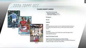 2025/26 Topps UEFA Club Competitions Soccer Hobby Box