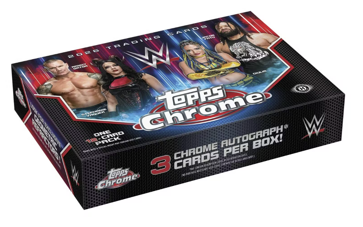 2026 Topps Chrome WWE Wrestling Delight Box