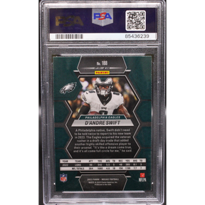 2023 Panini Mosaic - D'andre Swift 188 - Genesis  - PSA 10