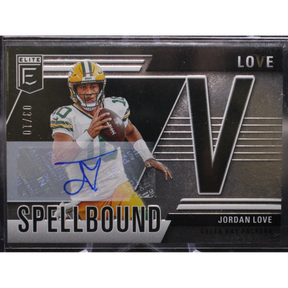 2024 Panini Donruss Elite - Jordan Love 29 - Spellbound V Auto /10