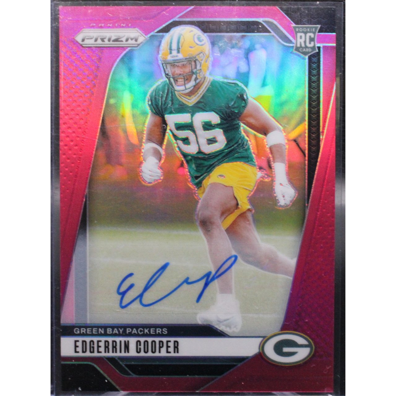 2024 Panini Prizm Draft Picks - Edgerrin Cooper 331 - Pink Auto