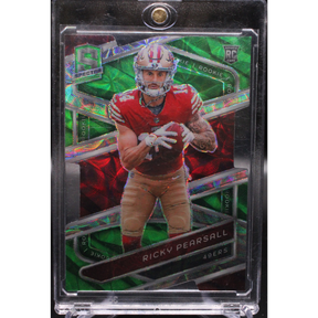 2024 Panini Spectra Football - Ricky Pearsall 124 - Green Scope /30