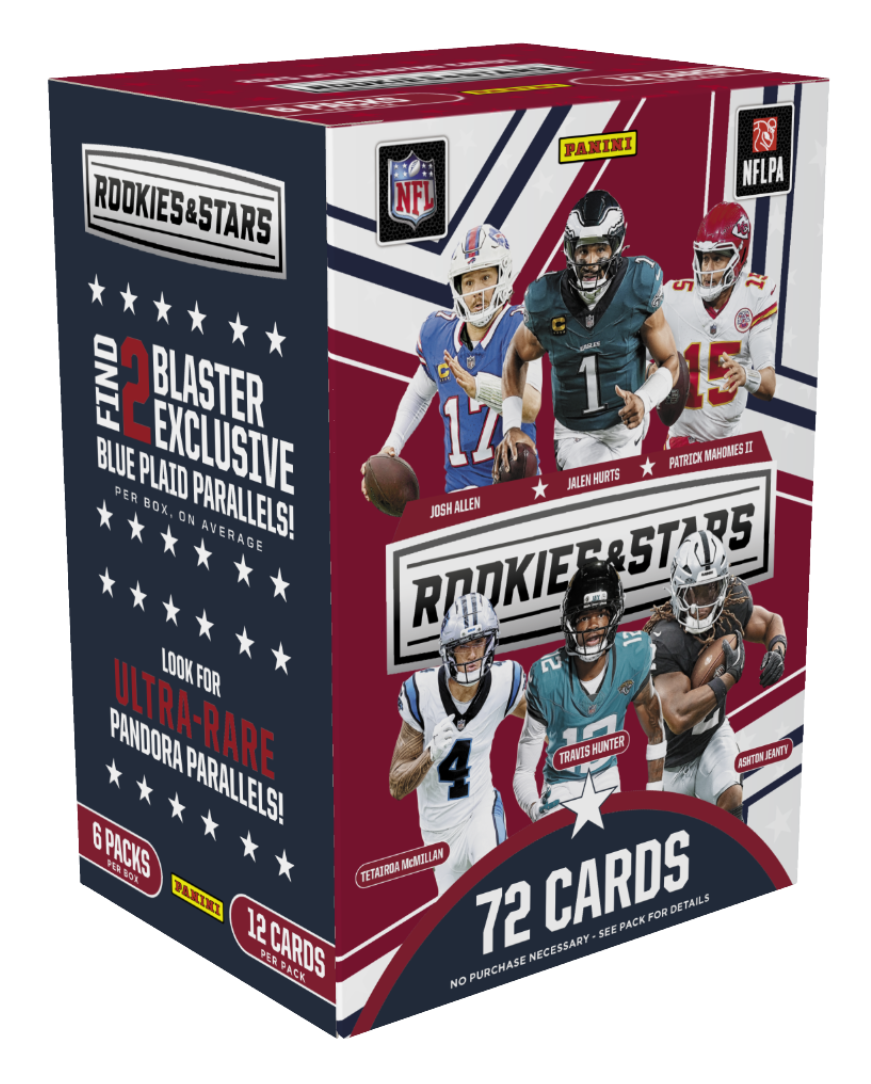 2025 Panini Rookies & Stars Football Hobby Blaster Box