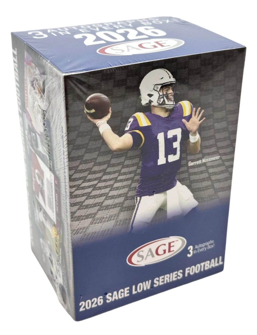 2026 Sage Low Series Football Blaster Box