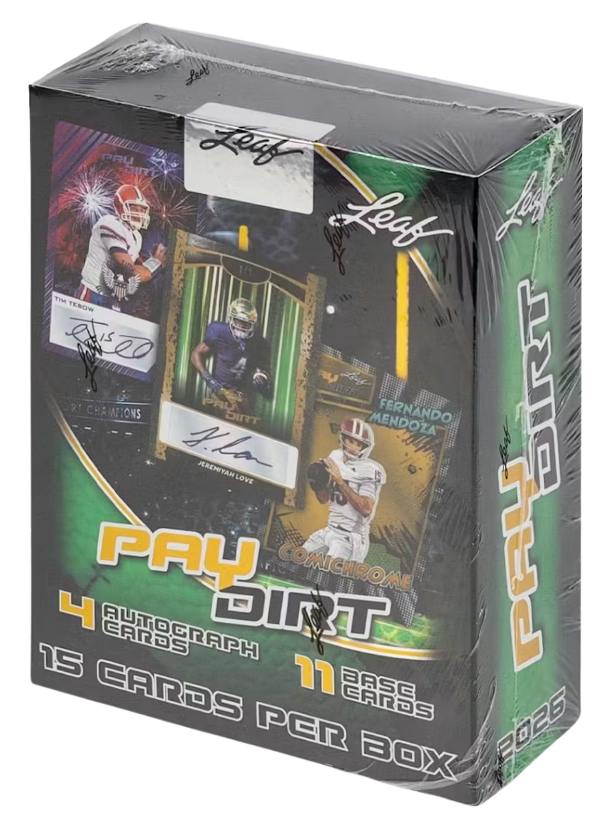 2026 Leaf Paydirt Football Hobby Box