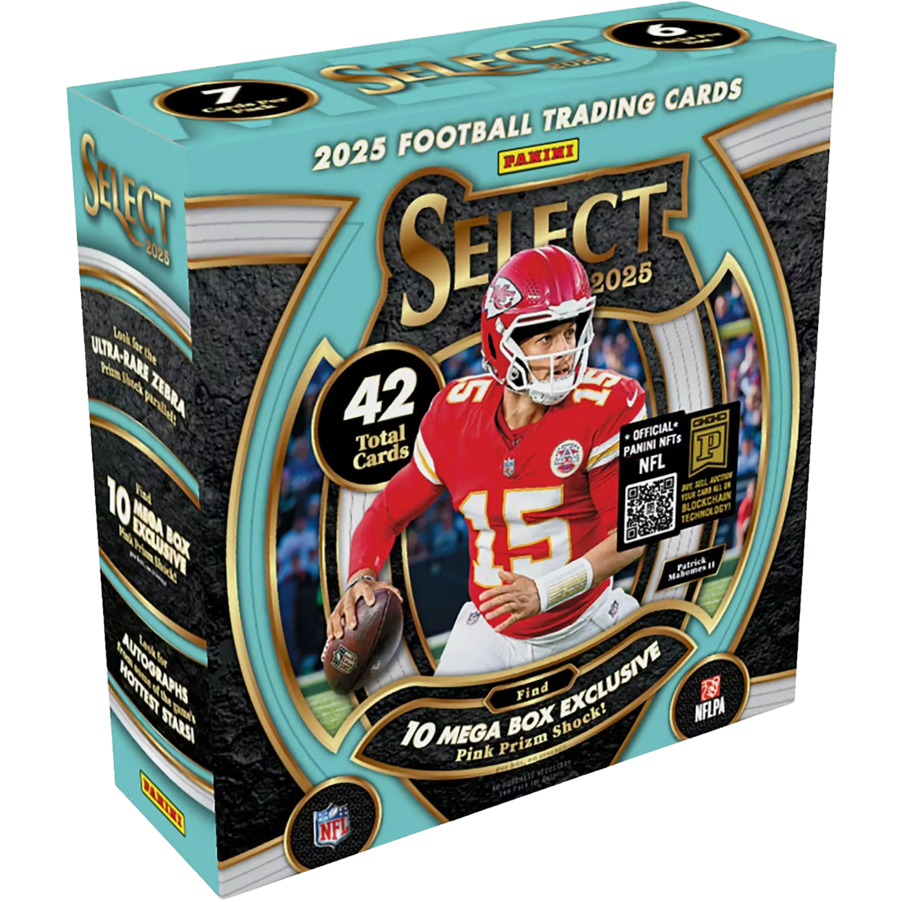 2025 Panini Select Football Mega Box (Pink Prizm Shock Parallels!)
