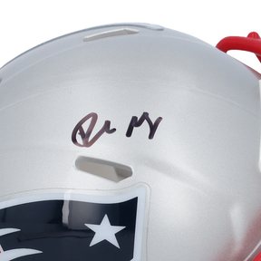 Drake May Autographed Fanatics Authentic Riddell Speed Mini Helmet
