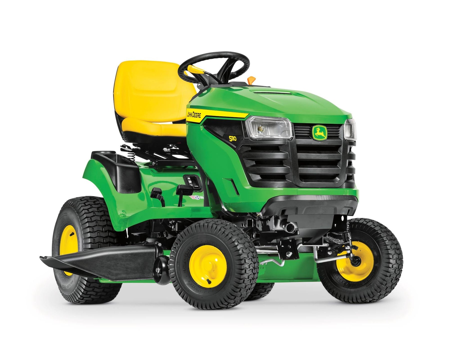 John Deere S110 42-in 19-HP Gas Riding Lawn Mower BG21259