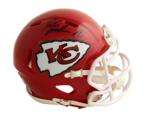 Isiah Pacheco Autographed Signed Speed Mini Helmet - Beckett Certified