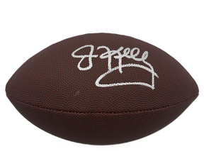 Jim Kelly (HOF) Autographed Wilson Football (Metabilia) With Acrylic Case