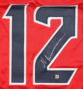 Nico Collins Autographed Signed Texans Football Jersey (Beckett)