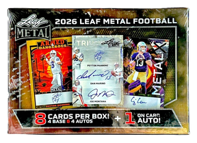 2026 Leaf Metal Football Hobby Box