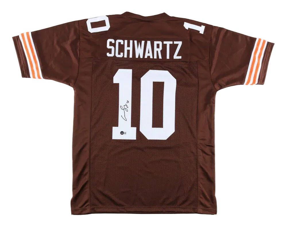 Anthony Schwartz Autographed Signed Football Jersey (Beckett)