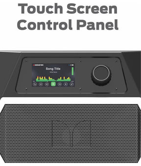 Huge Monster GI30 1800 Watt Party Bluetooth Speaker Dual 15" Subwoofers 54" Tall