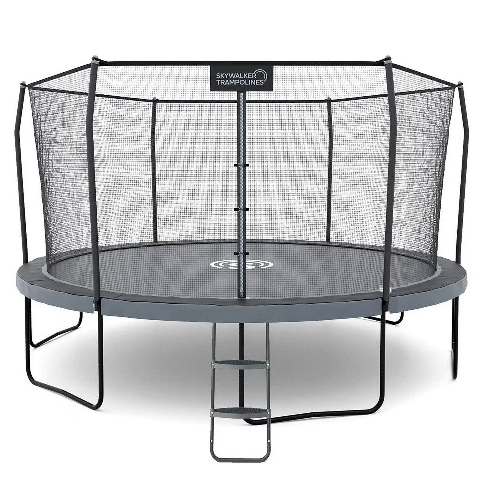 15' Skywalker Round Elite Trampoline with Ladder & Safety Enclosure