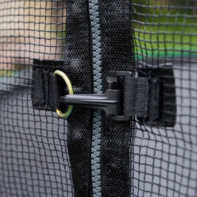 15' Skywalker Round Elite Trampoline with Ladder & Safety Enclosure