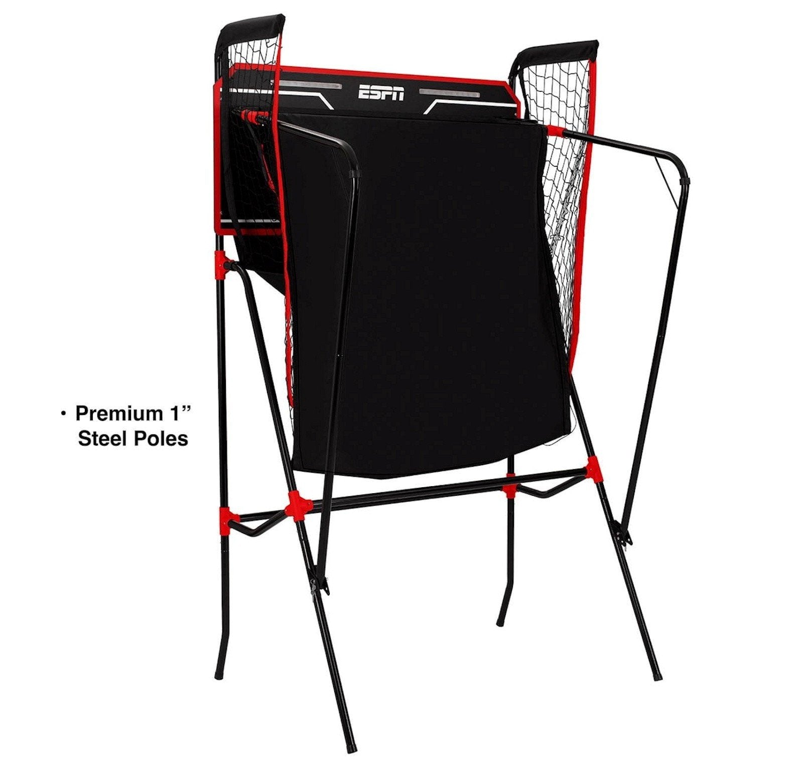 ESPN Indoor Basketball Arcade Game Electronic LED Scoring 2 Player Hoops