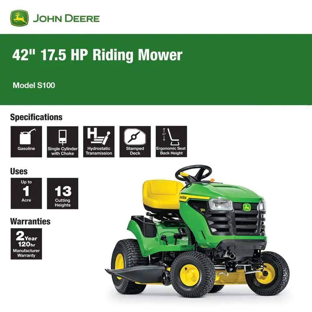 John Deere S100