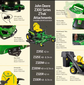 John Deere Z300 Series 2 Bagger for Riding Mower BUC11344